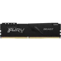 Kingston 4GB (1 x 4GB) FURY Beast, DDR4 3200MHz, CL16, 1.35V, musta