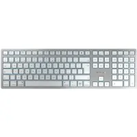 Cherry KW 9100 SLIM FOR MAC -langaton näppäimistö, SX, hopea