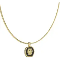 GUESS Lion King kullanvärinen-musta leijonakaulakoru JUMN04002JWYGBKT/U