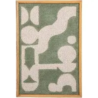 Bloomingville Longton seinäkoriste 45x65 cm Green