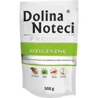 Dolina Noteci 40 X 500 g Premium annospusseissa, hirvieläimet, koiran märkäruoka