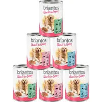 Briantos 24x415g Chunks in Gravy kokeilulajitelma koiran märkäruoka