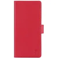 Gear Wallet, Galaxy A42 -lompakkokotelo, Punainen