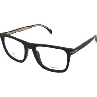 David Beckham DB 7115 54/19/145 Matte musta kulta asetaattikehykset MIEHET DB 7115