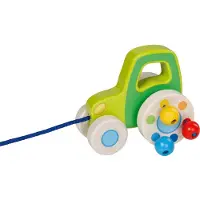 Goki Wooden Tractor Figure