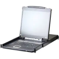 Aten – Dual Rail 19" LCD Console with USB Periph. Support, UK (CL5800N-ATA-EG)