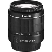 Canon Objektiiv zoomilla - - EF-S 18-55mm F3.5-5.6 III - F/3.5-5.6 - 18-55mm - Kevyt ja kompakti
