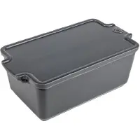 Peugeot Appolia Terrine Med Låg & Presse, Mat Sort - Grey - 20 CM