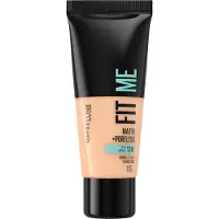 Maybelline Fit Me Matte + Poreless Foundation, 115 Ivory
