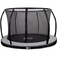 Etan Trampolin Sky-Flyer mit Netz 305 cm grau 366 cm