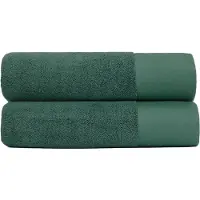 Juniper kylpypyyhe 70 x 140 cm 2-pakkaus Green
