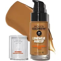 Revlon Cosmetics ColorStay SPF 15 pitkäkestoinen mattapinnan antava meikkivoide rasvoittuvalle ja sekaiholle sävy 400 Caramel 30 ml