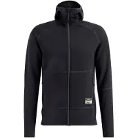 Lundhags Tived Merino Hoodie, välikerros, miehet, musta