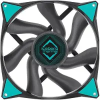 Iceberg Thermal IceGALE, Tuuletin, 14 cm, 500 RPM, 1600 RPM, Musta (ICEGALE14-C0A)