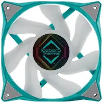 Iceberg Thermal IceGALE ARGB, Tuuletin, 12 cm, 500 RPM, 2200 RPM, Sinivihreä (ICEGALE12A-D0A)