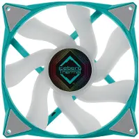 Iceberg Thermal IceGALE ARGB, Tuuletin, 14 cm, 500 RPM, 1600 RPM, Sinivihreä (ICEGALE14A-D0A)
