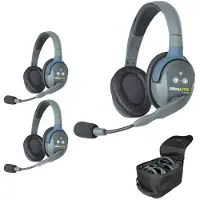 Eartec Ultralite x3 Double ear headset HD Full Duplex