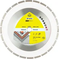 Klingspor Timanttikatkaisulaikka DT 350 U Extra; 400x25,4 mm