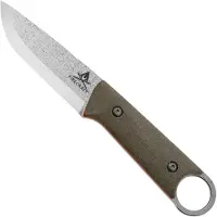 White River Knives White River Firecraft Puukko FC-PKO Green Orange Micarta, bushcraft knife