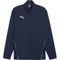 Puma Urheilutakki 'TeamGoal' tummansininen / valkoinen