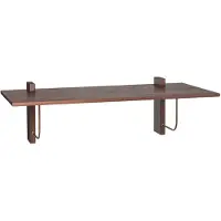 Audo Copenhagen Corbel kirjoitustaso 100x45cm Dark stained oak