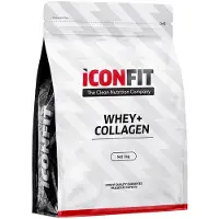 ICONFIT Whey + Kollageeni, Mansikka 1 kg 1 kg