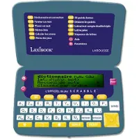 Lexibook E-kirjan lukulaite Lexibook - Scrabble'n virallinen elektroninen sanakirja - Ergonominen muotoilu - Suuret näppäimet - Paristokäyttöinen - Uusi painos FISF