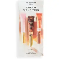 Revolution Beauty Cream Face Wand Trio Kasvomeikkisetti 1 kpl Light