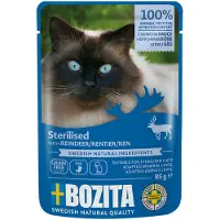 Bozita Indoor & Sterilised poro kastikkeessa 85 g