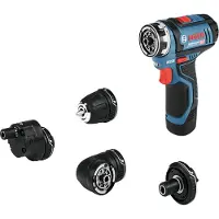 Bosch Akkuporakone/ruuvinväännin GSR 12V-35 FC, 2x3.0Ah, 4 istukkaa