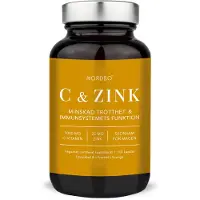 Nordbo C-vitamin & Zink 100 kap