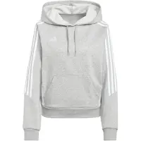 Adidas Urheilullinen collegepaita 'Tiro 24' meleerattu harmaa / valkoinen