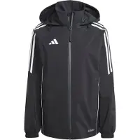 Adidas Urheilutakki musta / valkoinen
