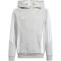 Adidas Urheilullinen collegepaita 'Tiro 24' meleerattu harmaa / valkoinen
