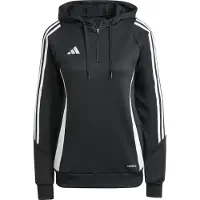 Adidas Urheilullinen collegepaita 'Tiro' musta / valkoinen
