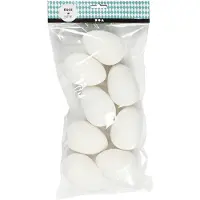 Creativ Company Goose eggs White 8st.