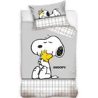 MCU Snoopy / Snoopy Junior vuodevaatteet 100x135 cm - 100 prosenttia puuvillaa