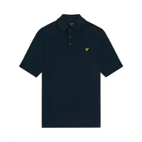 Lyle & Scott Plain Polo Shirt - Navy - 128-134