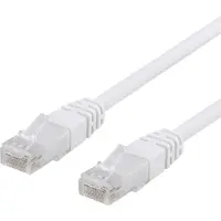 Epzi – U/UTP Cat6 laitekaapeli, 1m, 250MHz, kuparip. alumiinia, valk. (TP-61V-CCA)