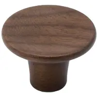 Beslag Design Tuba Knob 28 Walnut - Nupit ja ovenkahvat Pähkinäpuu Saksanpähkinä - 255652-11