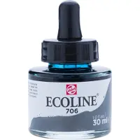 Taidepiste Ecoline 706 Deep Grey - 30ml