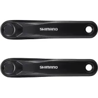 Shimano FC-E5010 kammet neliöakseli musta 170mm