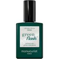Manucurist Paris Green Flash Led Nail Polish Moon 15ml