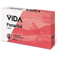 Vida Punariisi + Q10 ravintolisä 60 kaps