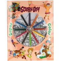 Boek Specials Nederland BV Super Color Coloring Book Scooby-Doo with Pencils