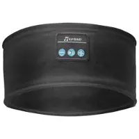 Mtp Products Bluetooth Headband Langaton musiikki Sleeping Earphone kuulokkeet kuulokkeet Sleep Earbud HD Stereo kaiutin nukkumiseen, harjoitteluun, hölkkäämiseen, joogaan - musta - musta