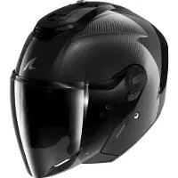 Shark Rs Jet Carbon Blank Avoin Kypärä