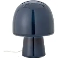 Bloomingville Paddy bordslampa blå glas