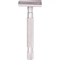 Parker 55SL-SC - Semi-Slant 3 Piece Safety Razor - Satin Chro