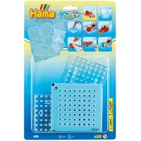 Hama Bead-Tac Raudalla kiinnitettävät helmi-alustat Maxi 3 kpl.